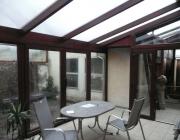 T50, Faszerkezetű télikert polikarbonát tetővel