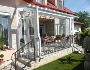 T47, Műanyag télikert harmonika ajtóval és üvegtetővel