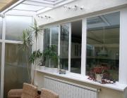 T7, Műanyag nyílászárókkal beípített telikert