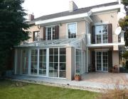 T43, Fehér üvegtetős télikert angolos stílusban
