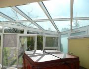 T37, Ötszög alaprajzú télikert üvegtetővel