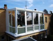 T71, Emelet terasz beépítése télikertként